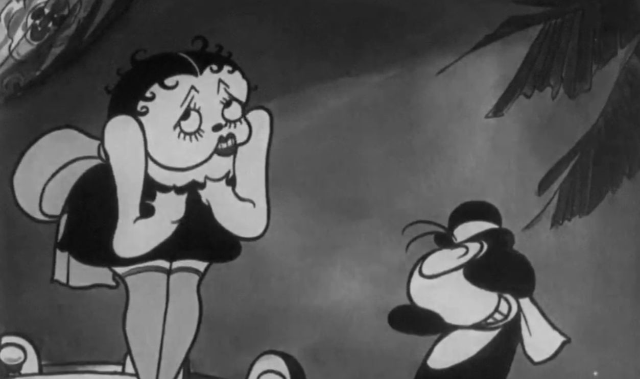Screenshot from Dizzy Dishes (1930)