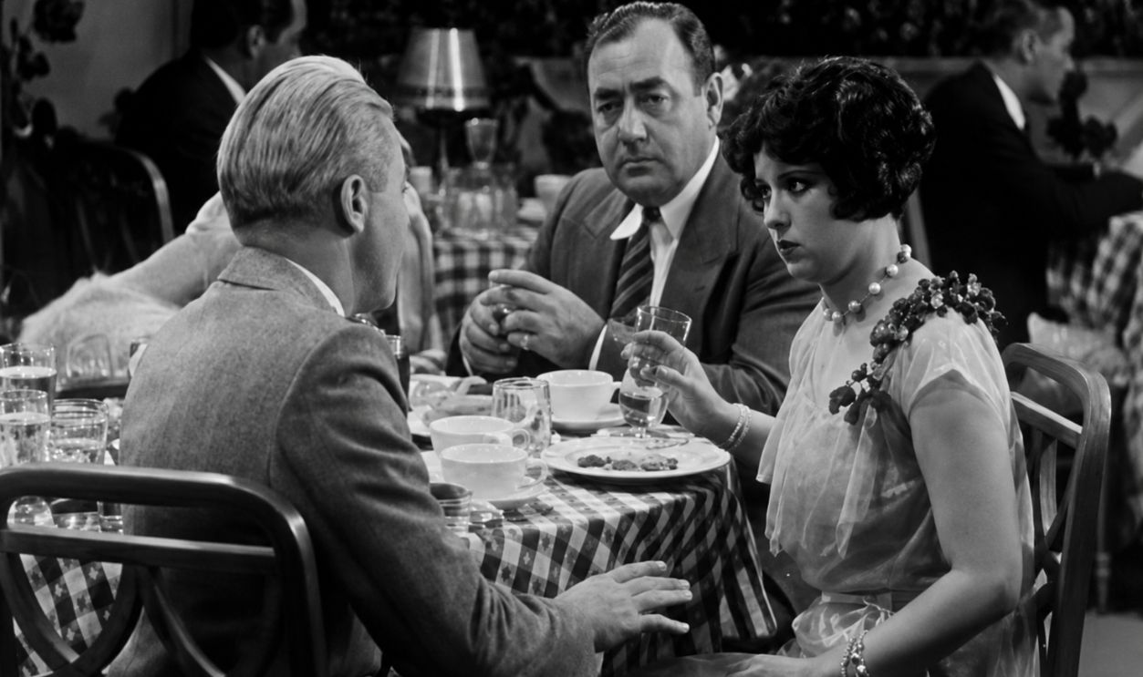 Screenshot from Pointed Heels (1929)