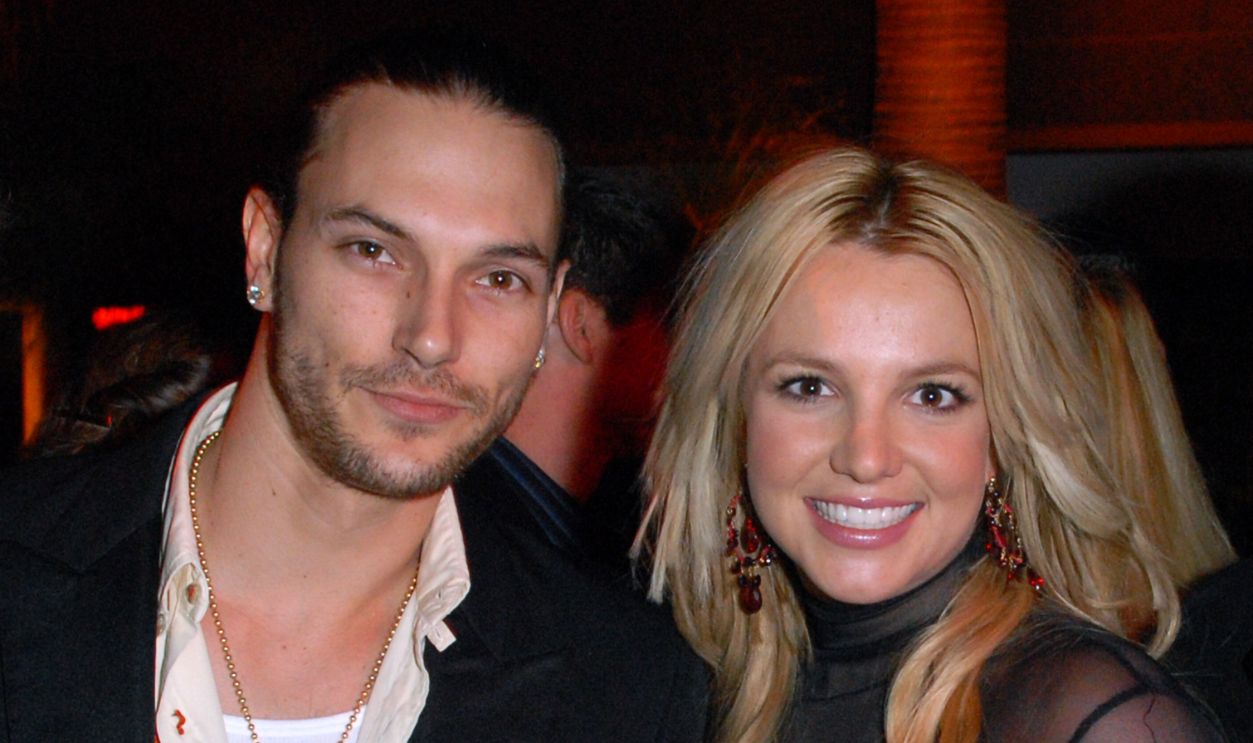 Kevin Federline and Britney Spears