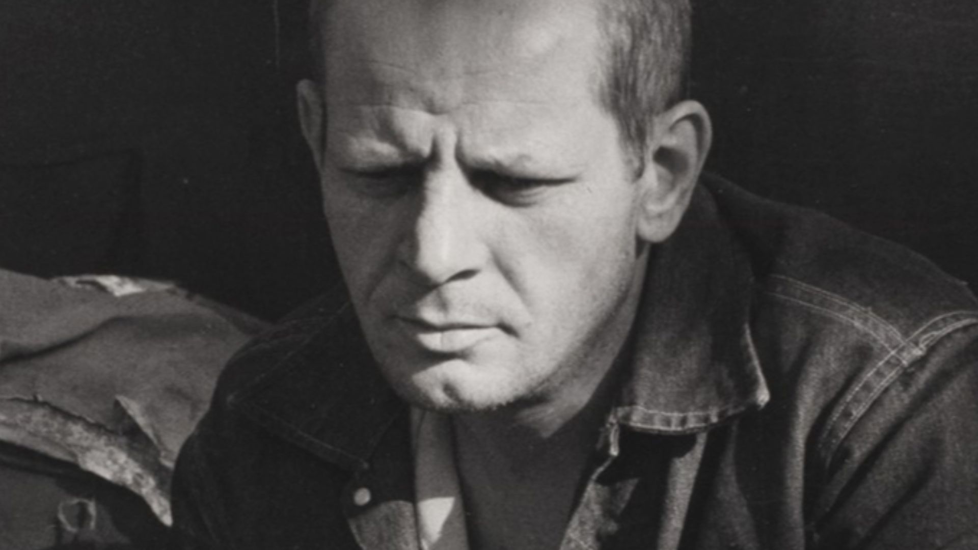 Jackson Pollock on the cover of the 3rd issue of Evergreen Review (Summer 1957)