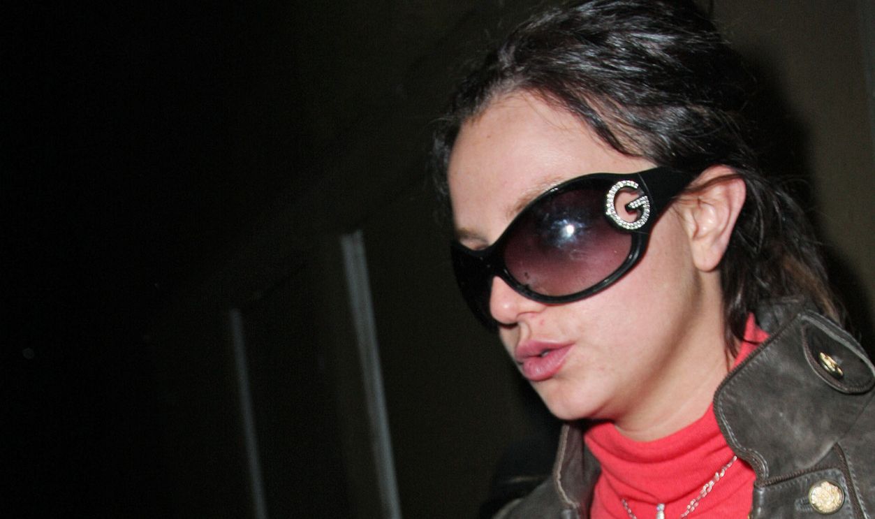 Britney Spears is seen on February 29, 2008 in Los Angeles, California