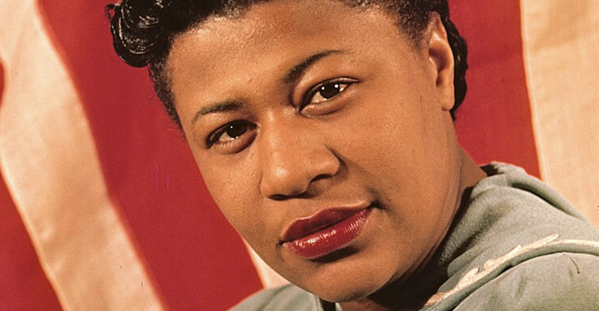 Ella Fitzgerald with a straight face
