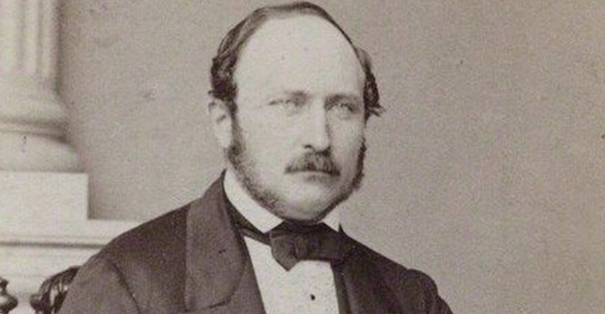 Black and white portrait of Prince Albert