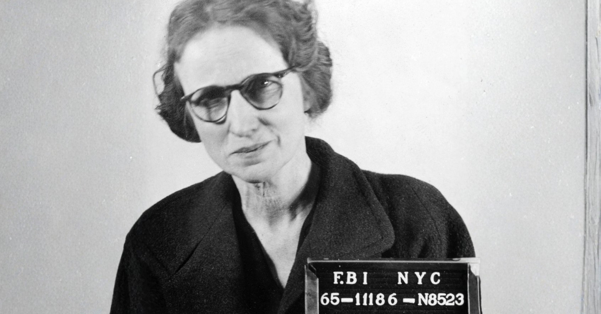 Velvalee Dickinson's FBI mugshot