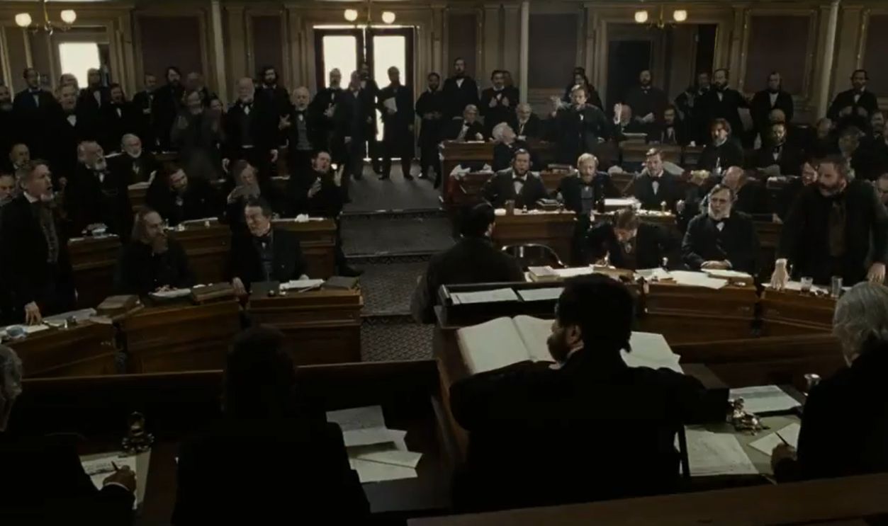 Screenshot from Lincoln (2012)