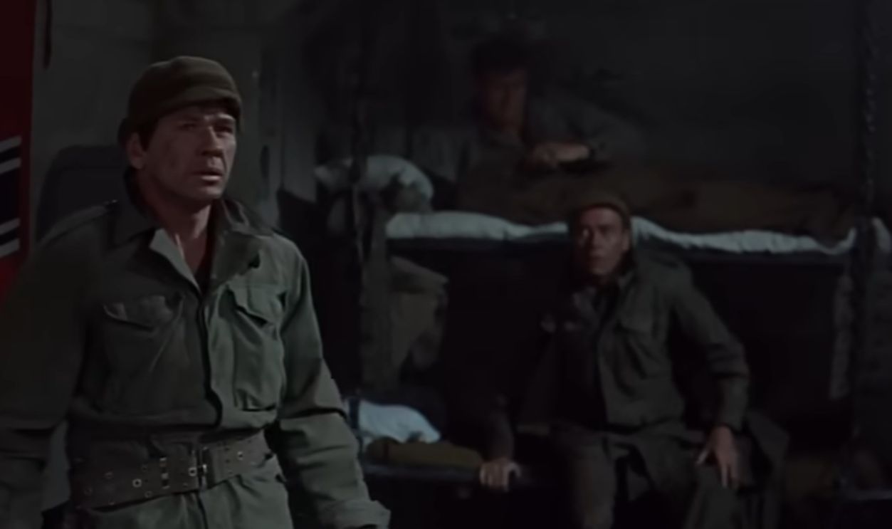 Screenshot from Battle of the Bulge (1965) 