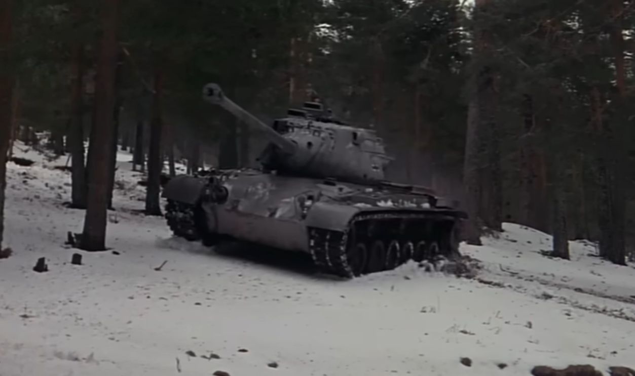 Screenshot from Battle of the Bulge (1965) 