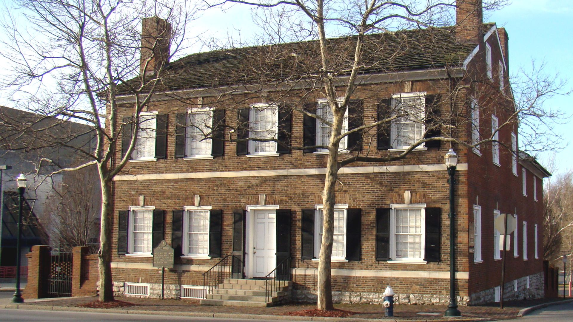 Childhood home of First Lady Mary Todd Lincoln located in Lexington, Kentucky. The current address is 578 West Main Street, Lexington, Kentucky.