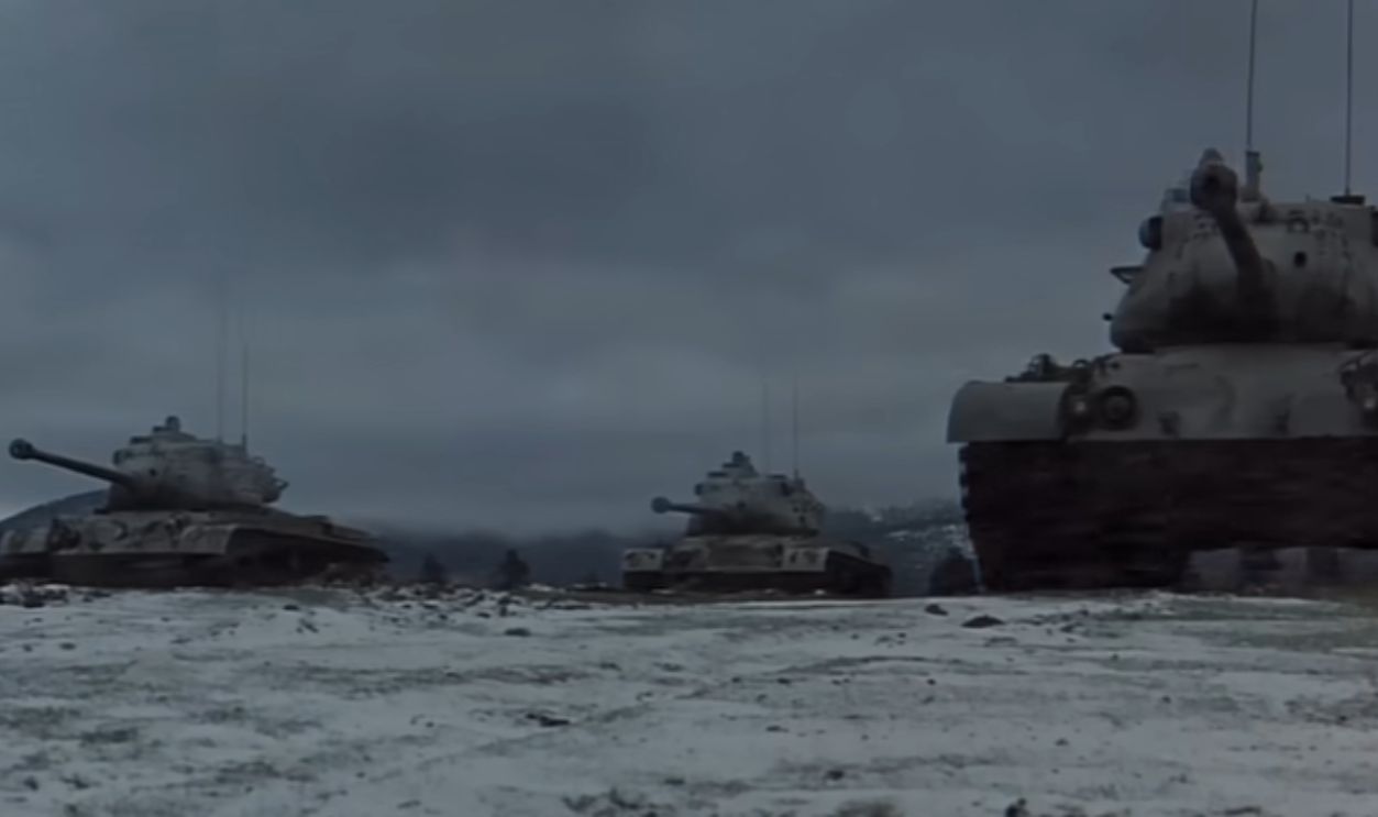Screenshot from Battle of the Bulge (1965) 