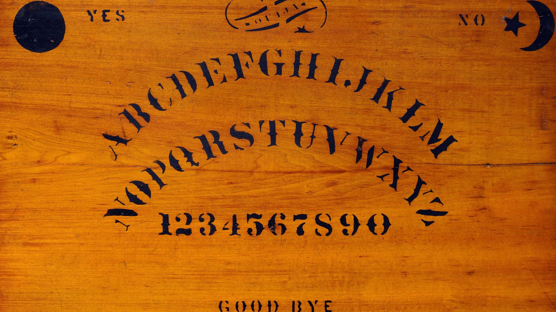 A ouija board manufactured by the Kennard Novelty Company of Baltimore