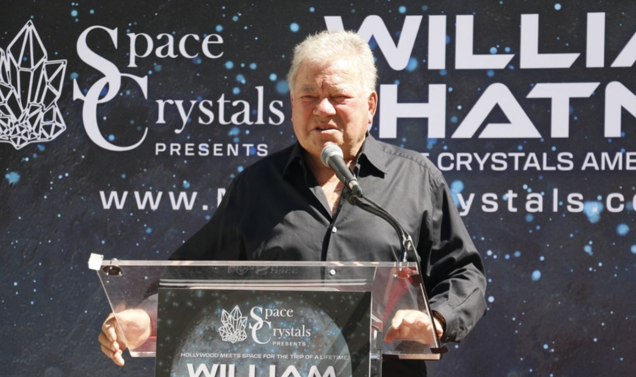 William Shatner Makes Space-Related Press Announcement held at the TCL Chinese Theater in Hollywood, USA on July 14, 2023.
