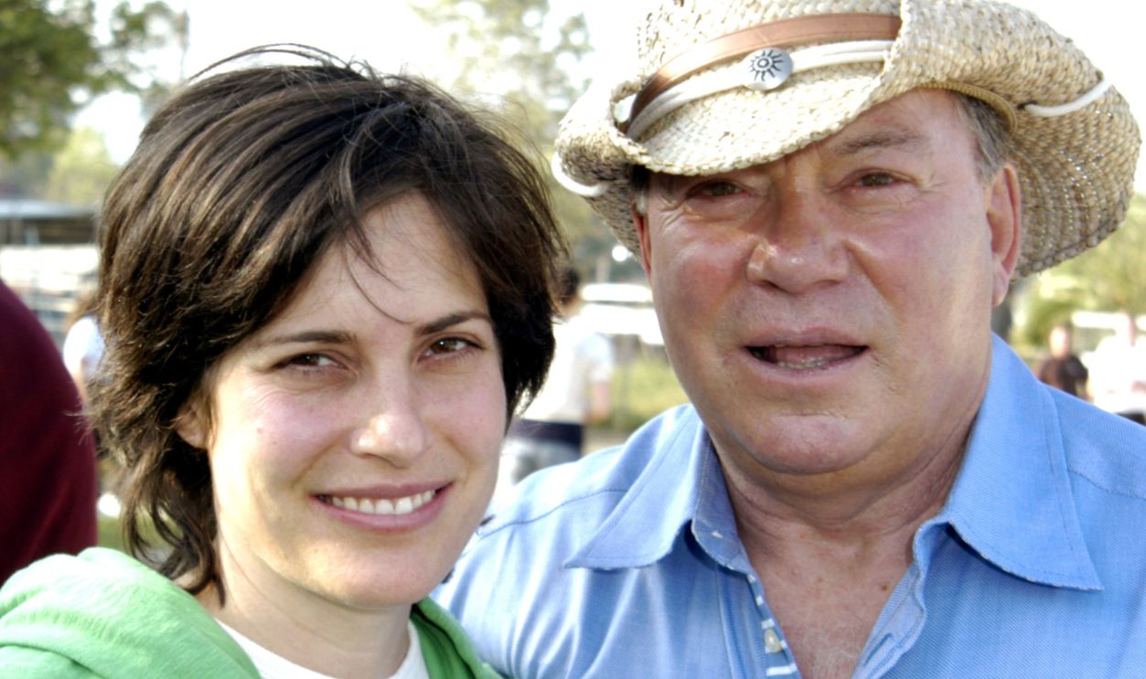 Melanie Shatner and father William Shatner during William Shatner Wells Fargo Hollywood Charity Horse Show - April 29, 2006 at Los Angeles Equestrian Center in Burbank, CA., United States.
