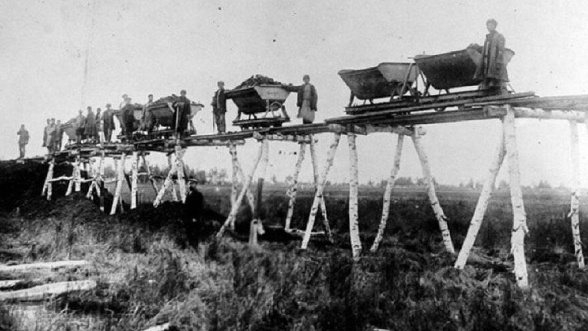Construction of the Transsiberian Highway