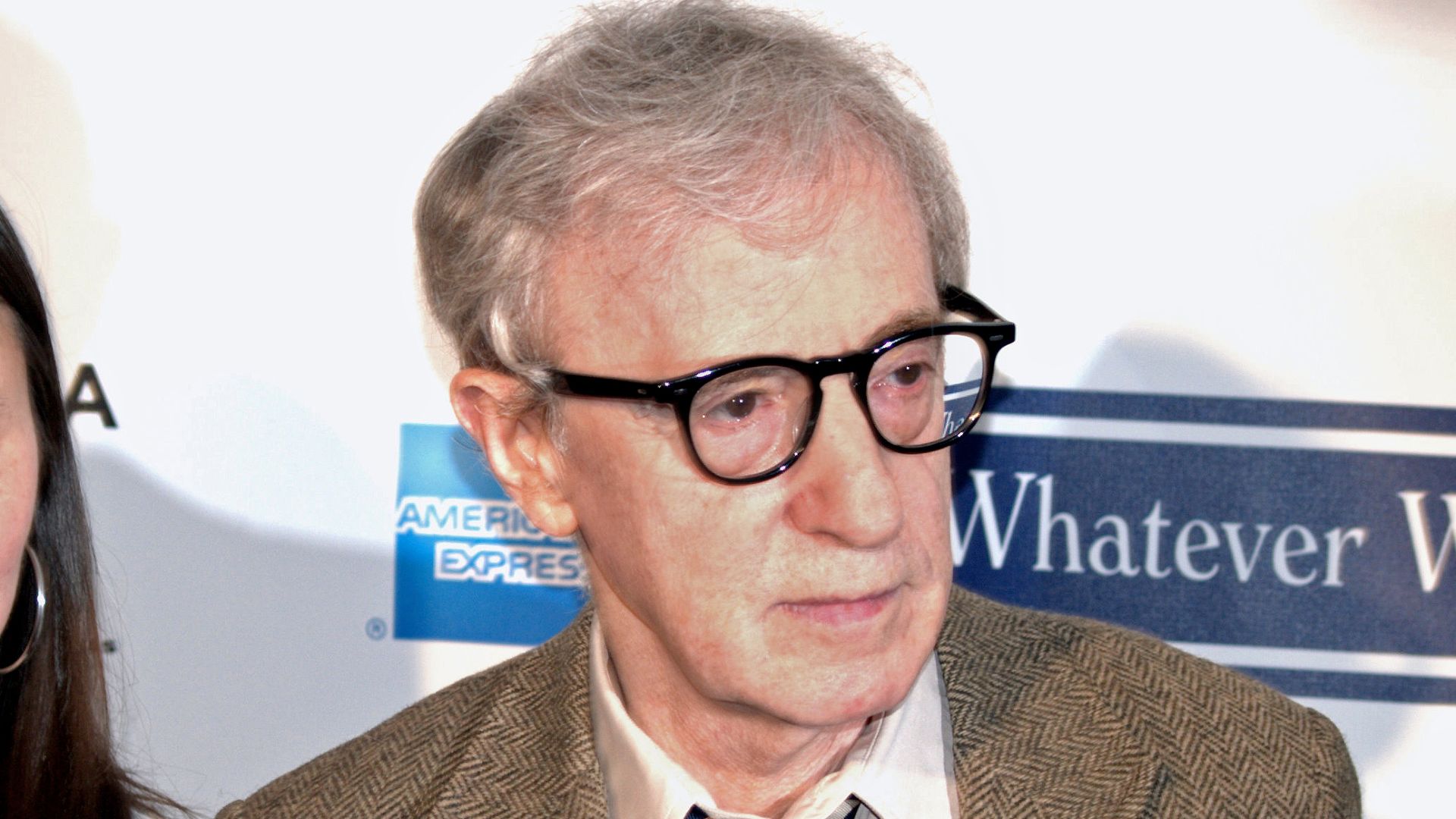 Soon-Yi Previn and Woody Allen at the 2009 Tribeca Film Festival premiere of Whatever Works.