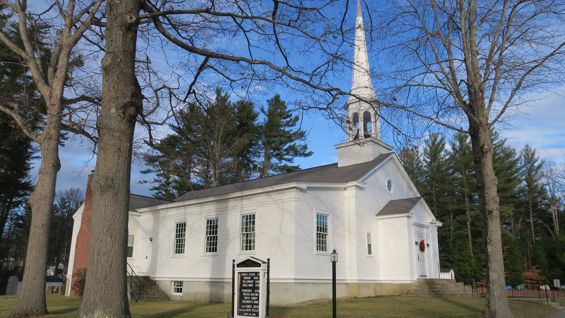 Hill Village Bible Church, Hill New Hampshire