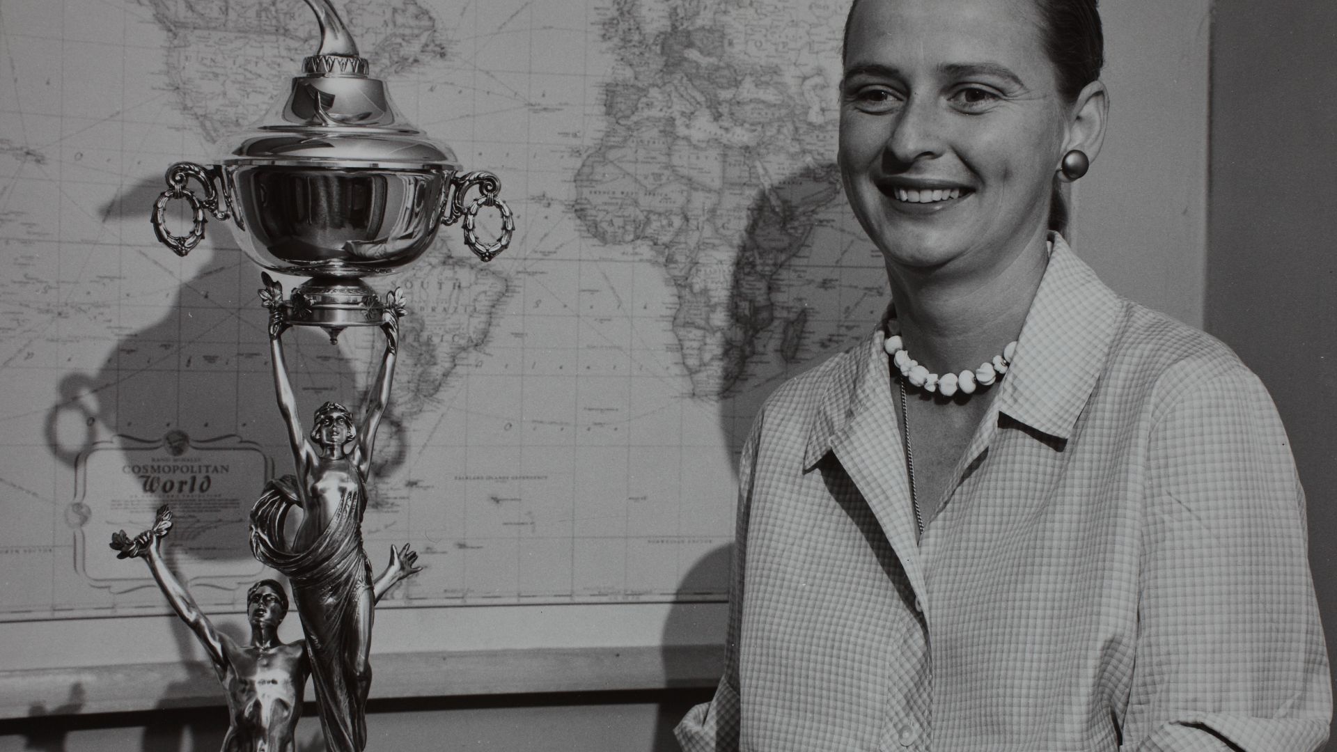 Title: Jerrie Cobb
Catalog #: WOF_00304
Item Location: Women of Flight Box 5
Collection: Women of Flight Special Collection
Tags: Women of Flight Photo, Jerrie Cobb

Repository: San Diego Air and Space Museum Archive