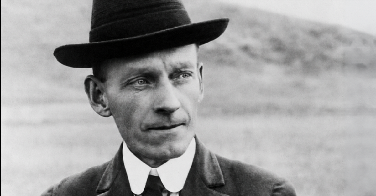 Portrait of Charles Harfield, an American 'rainmaker,' who developed his own methods for producing rain, circa 1930