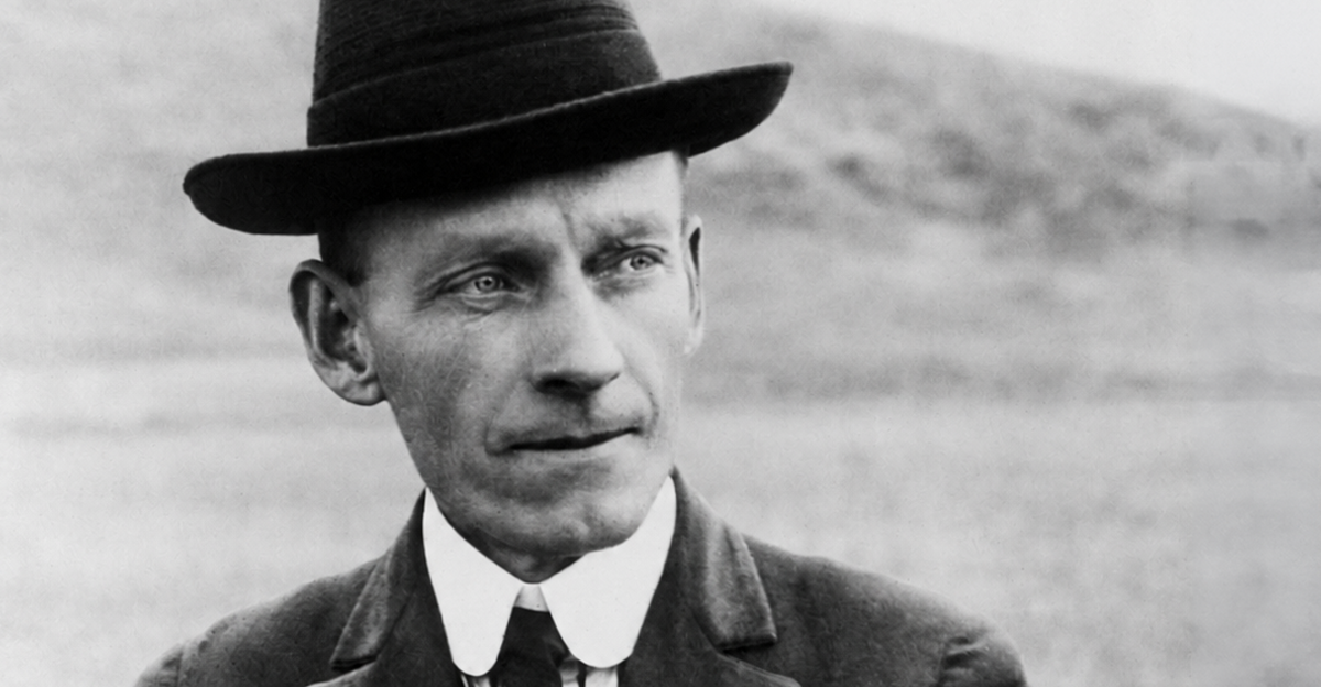 Portrait of Charles Harfield, an American 'rainmaker,' who developed his own methods for producing rain, circa 1930