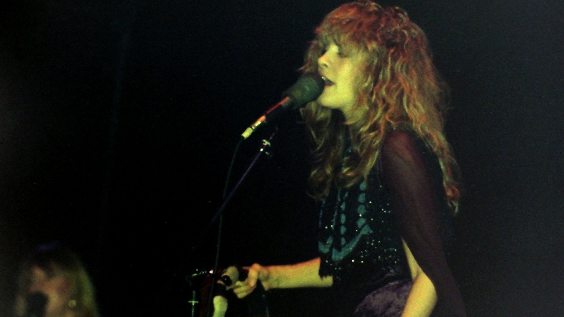 Stevie Nicks with Fleetwood Mac in 1977.