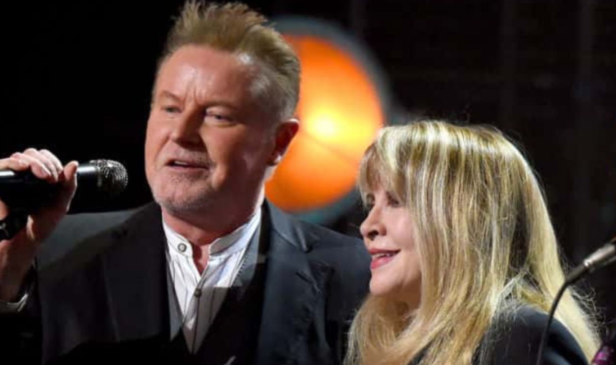 NEW YORK, NEW YORK - MARCH 29: Don Henley and inductee Stevie Nicks perform at the 2019 Rock & Roll Hall Of Fame Induction Ceremony - Show at Barclays Center on March 29, 2019 in New York City. 
