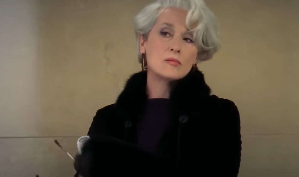 Screenshot from The Devil Wears Prada (2006)