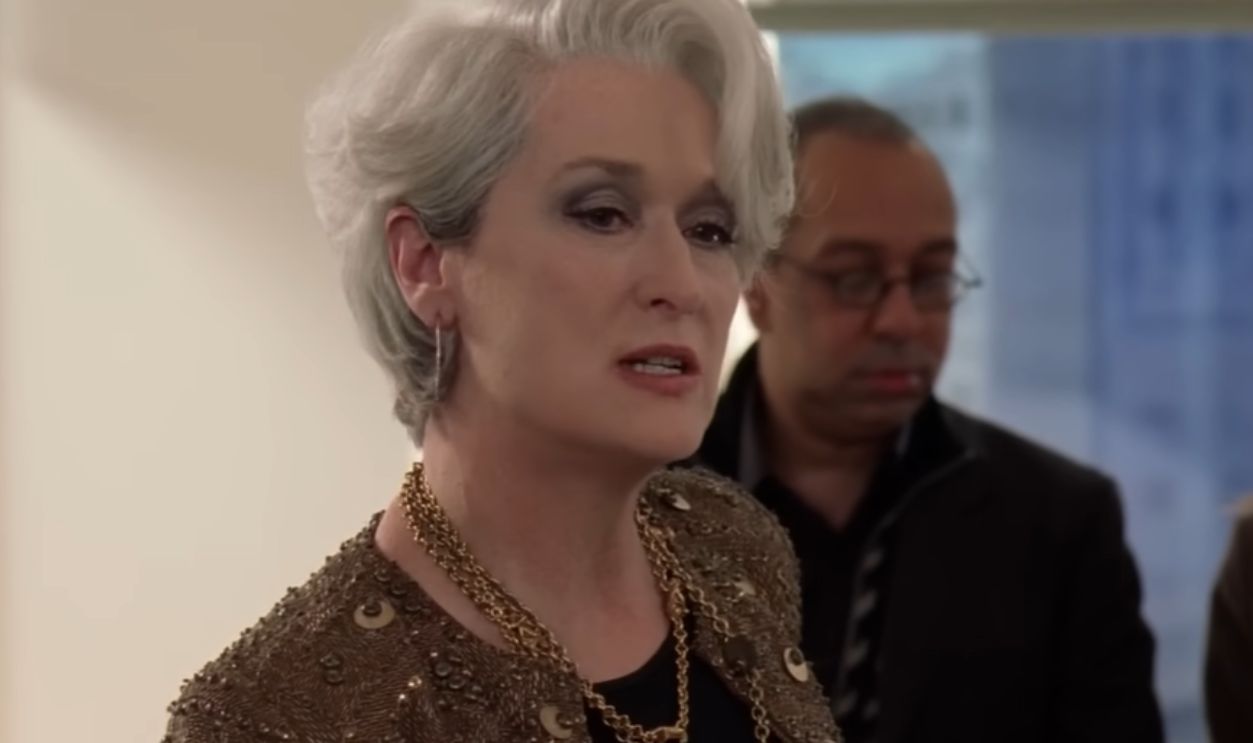 Screenshot from The Devil Wears Prada (2006)