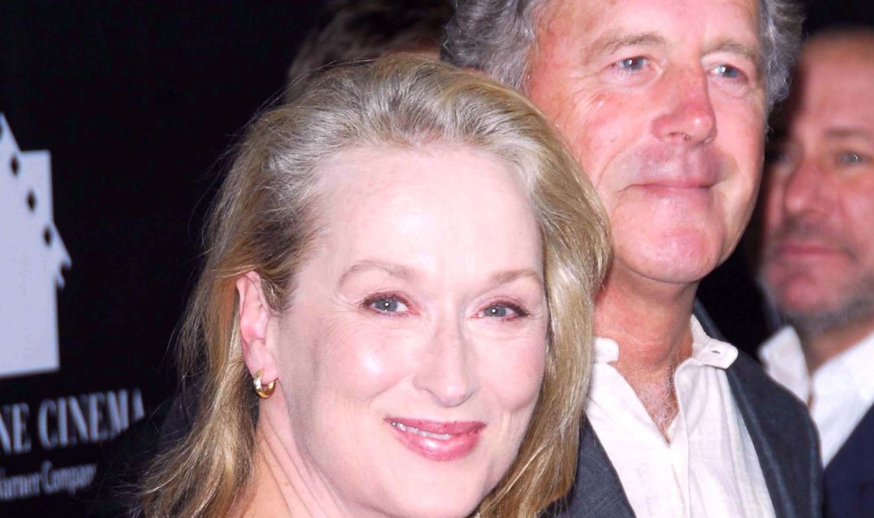 Meryl Streep and husband Don  at the Los Angeles premiere of 