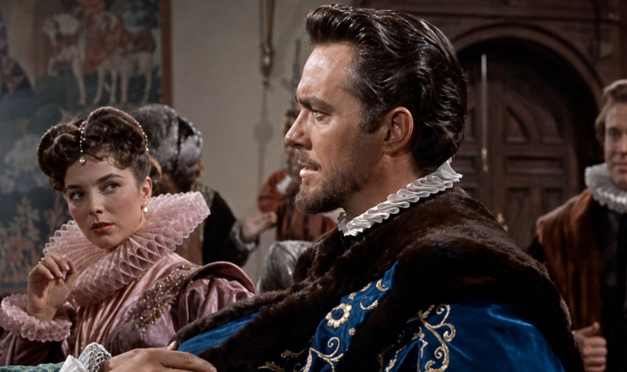 Screenshot from The Virgin Queen (1955)   