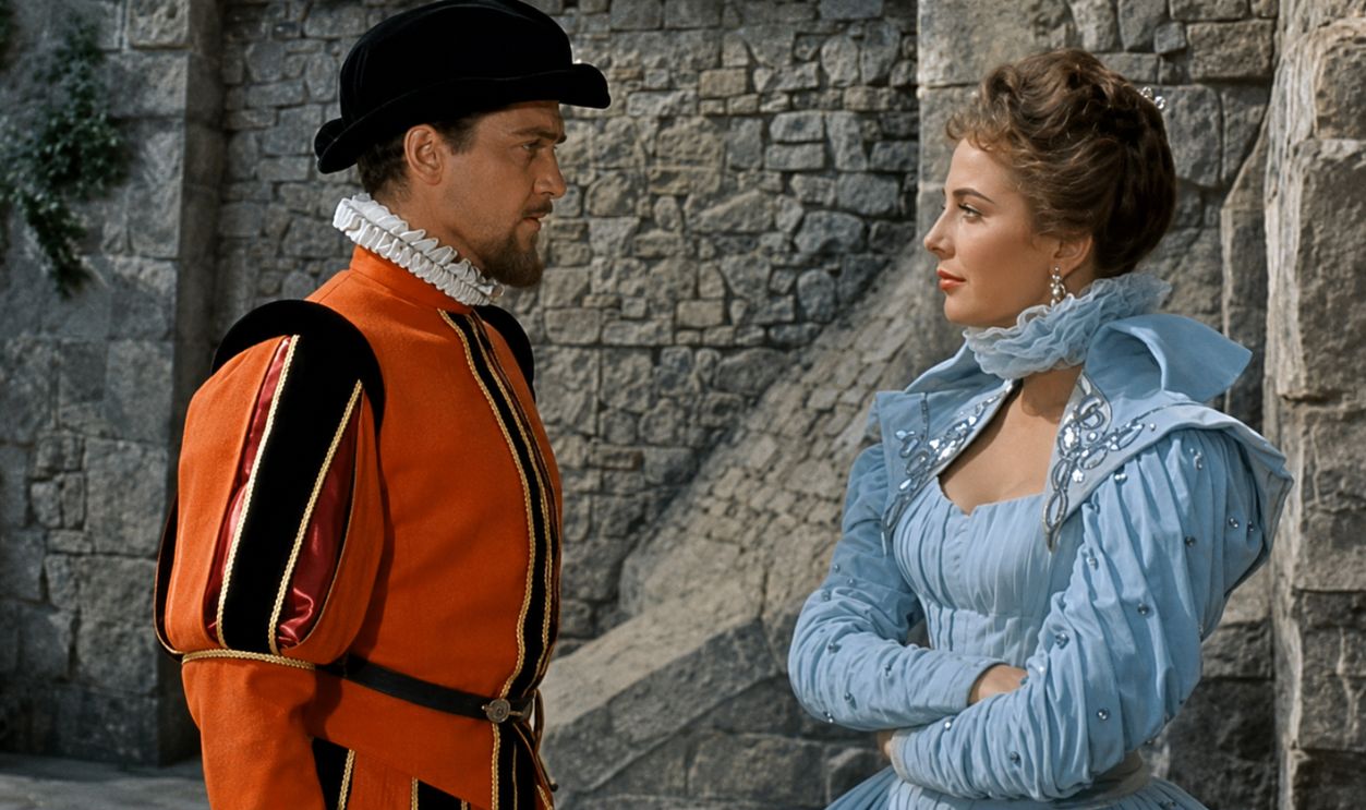 Screenshot from The Virgin Queen (1955)   