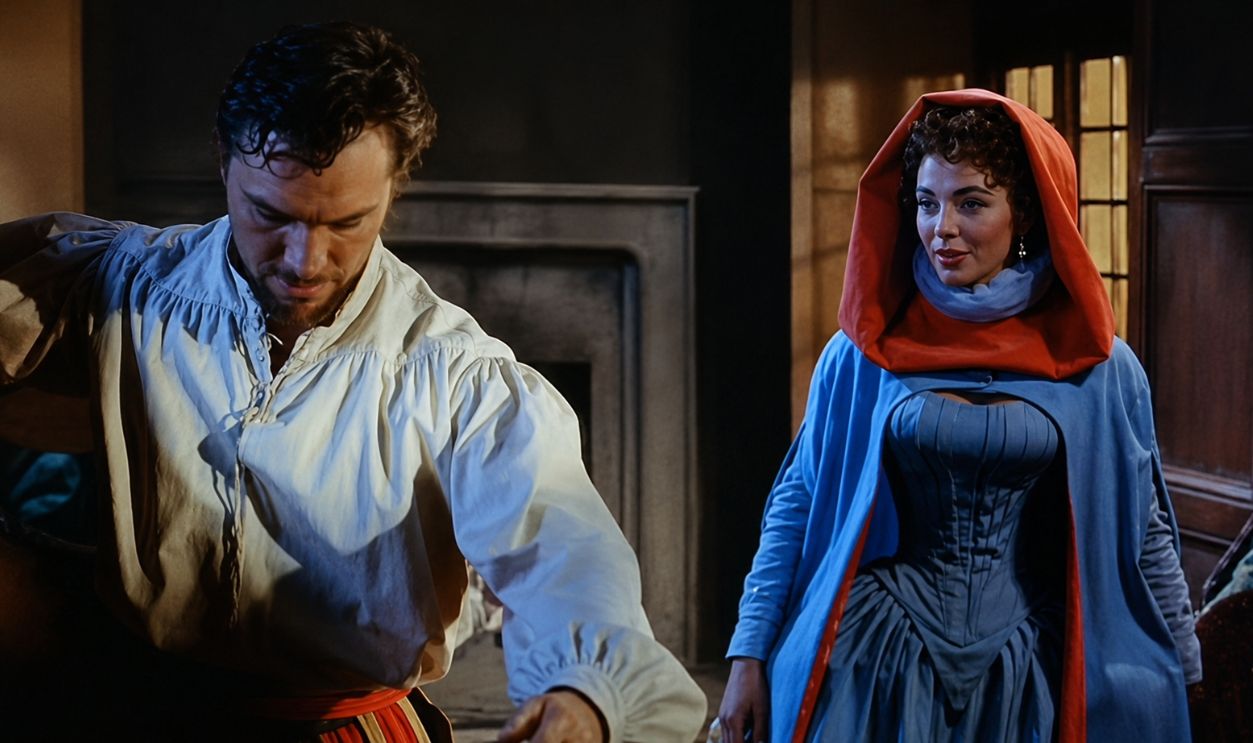 Screenshot from The Virgin Queen (1955)   