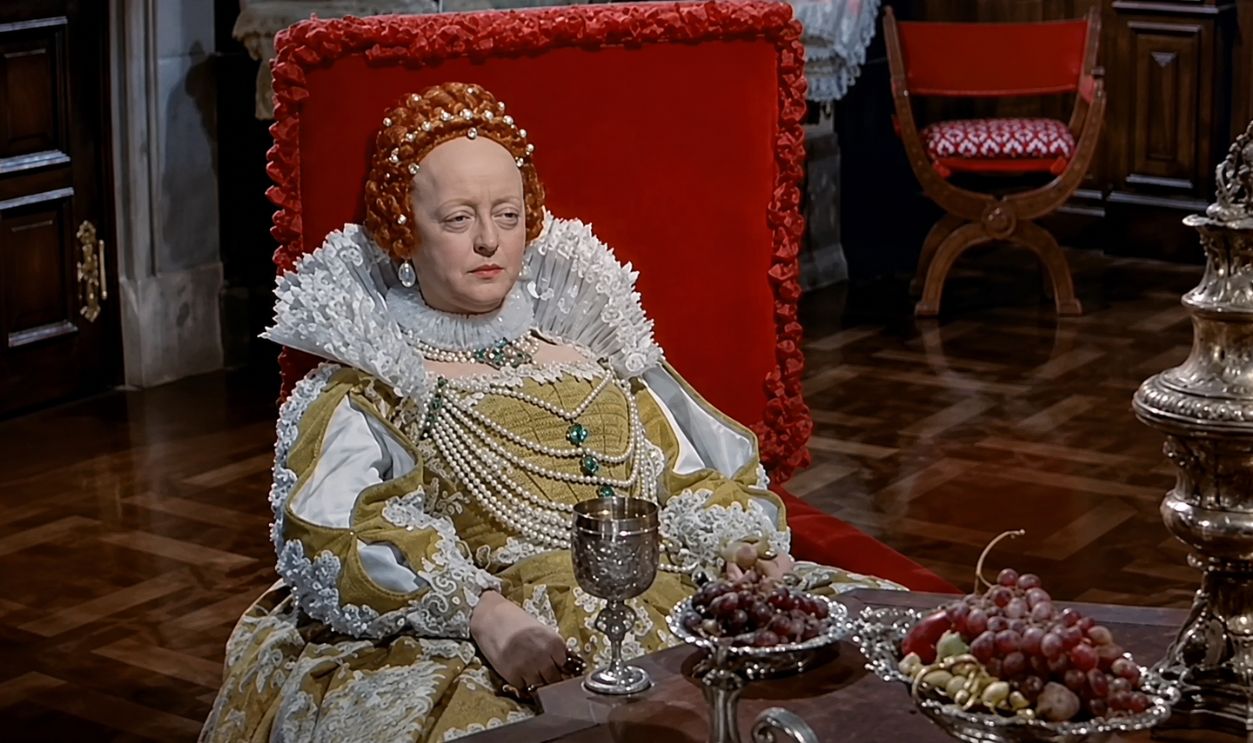 Screenshot from The Virgin Queen (1955)   