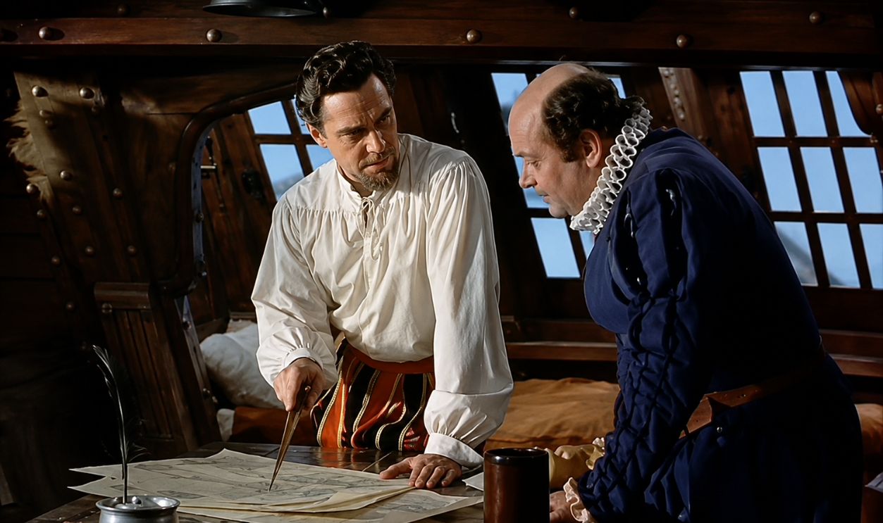 Screenshot from The Virgin Queen (1955)   