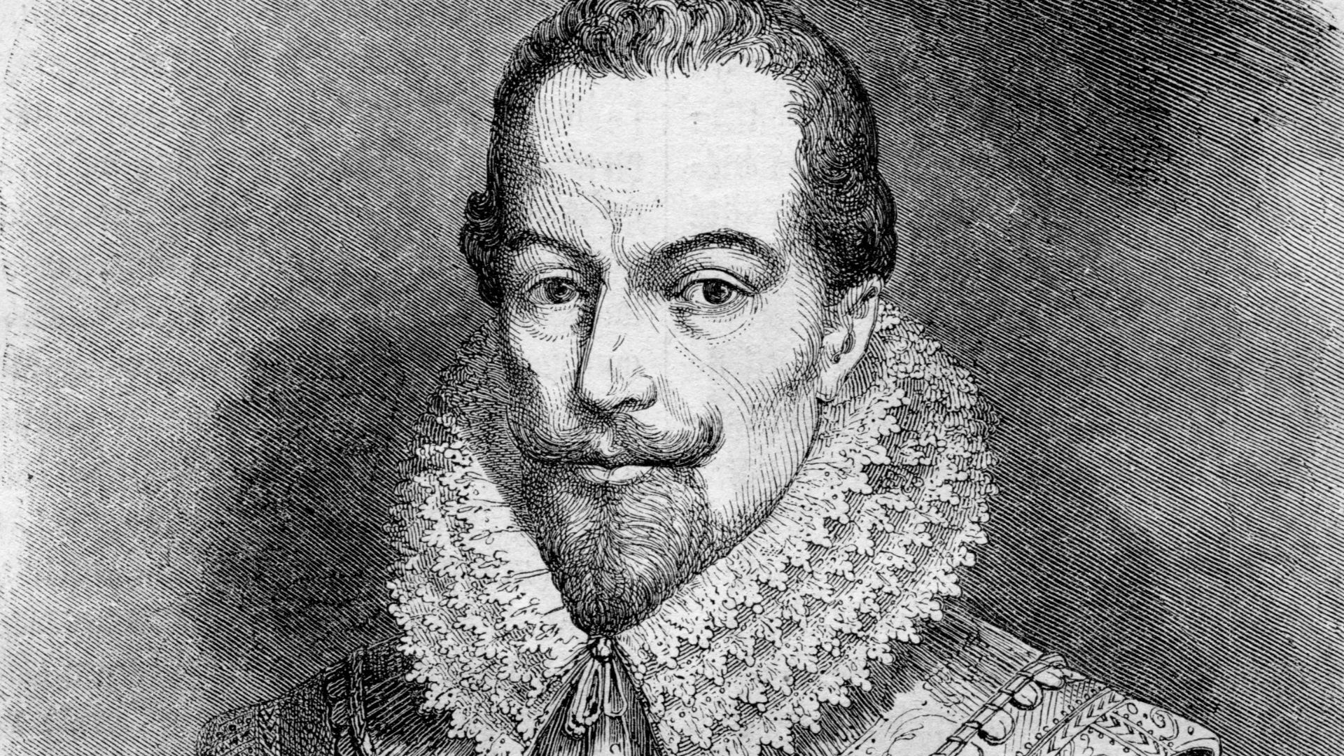 Walter Raleigh, portrait gravé