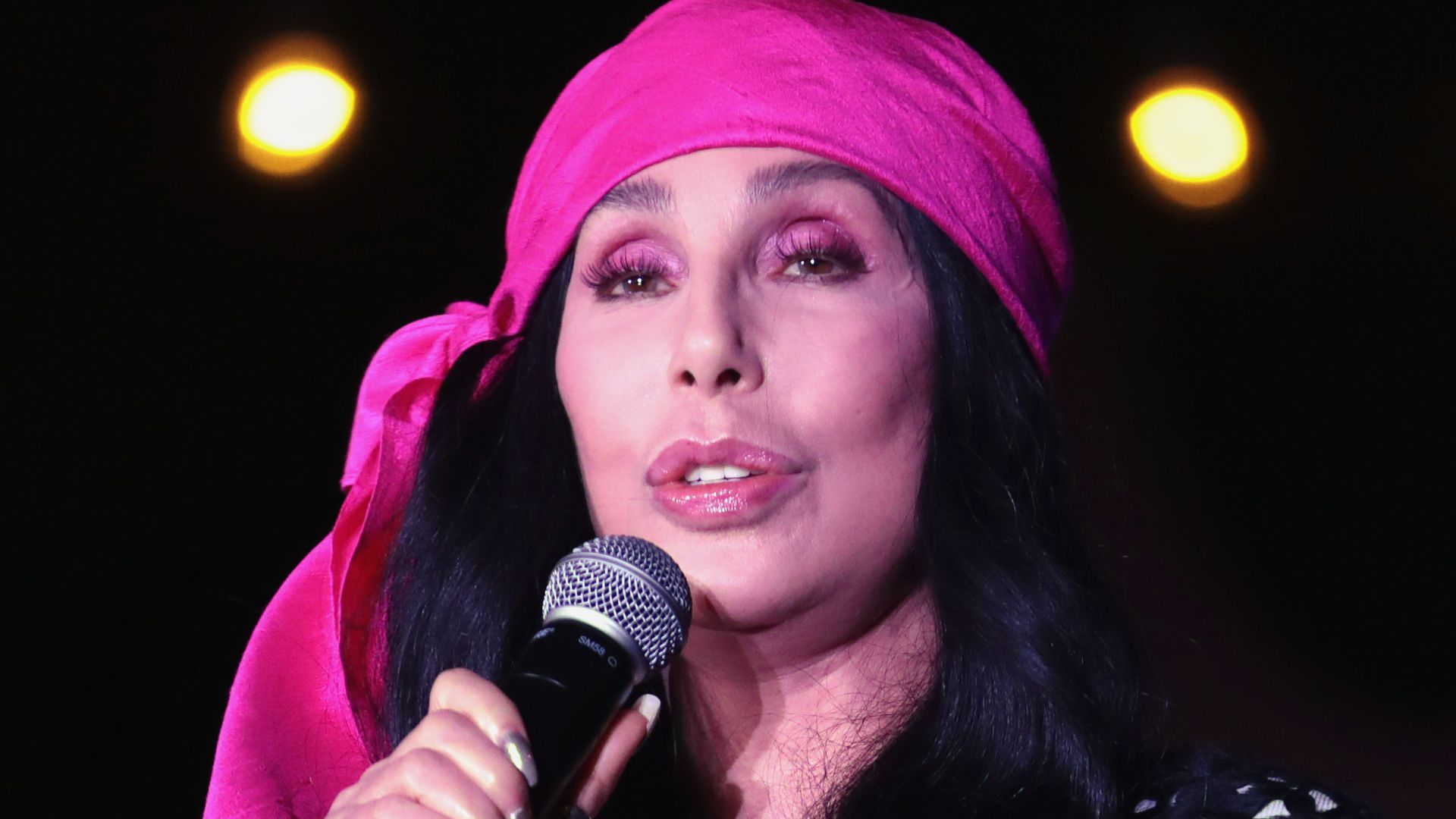 Cher speaking with supporters of former Vice President Joe Biden at a campaign rally at Corona Ranch and Rodeo Grounds in Phoenix, Arizona.

Please attribute to Gage Skidmore if used elsewhere.
