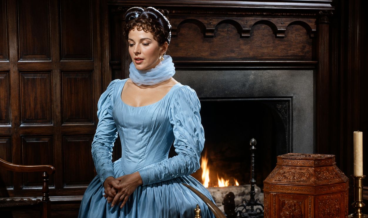 Screenshot from The Virgin Queen (1955)   