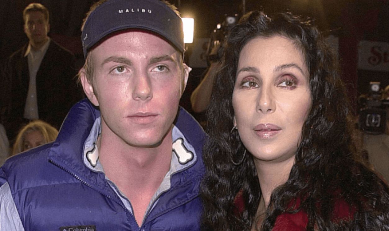 387015 31: Actress-singer Cher and son Elijah Blue attend the premiere of the film "Blow" March 29, 2001 at the Mann's Chinese Theatre in Hollywood, CA.