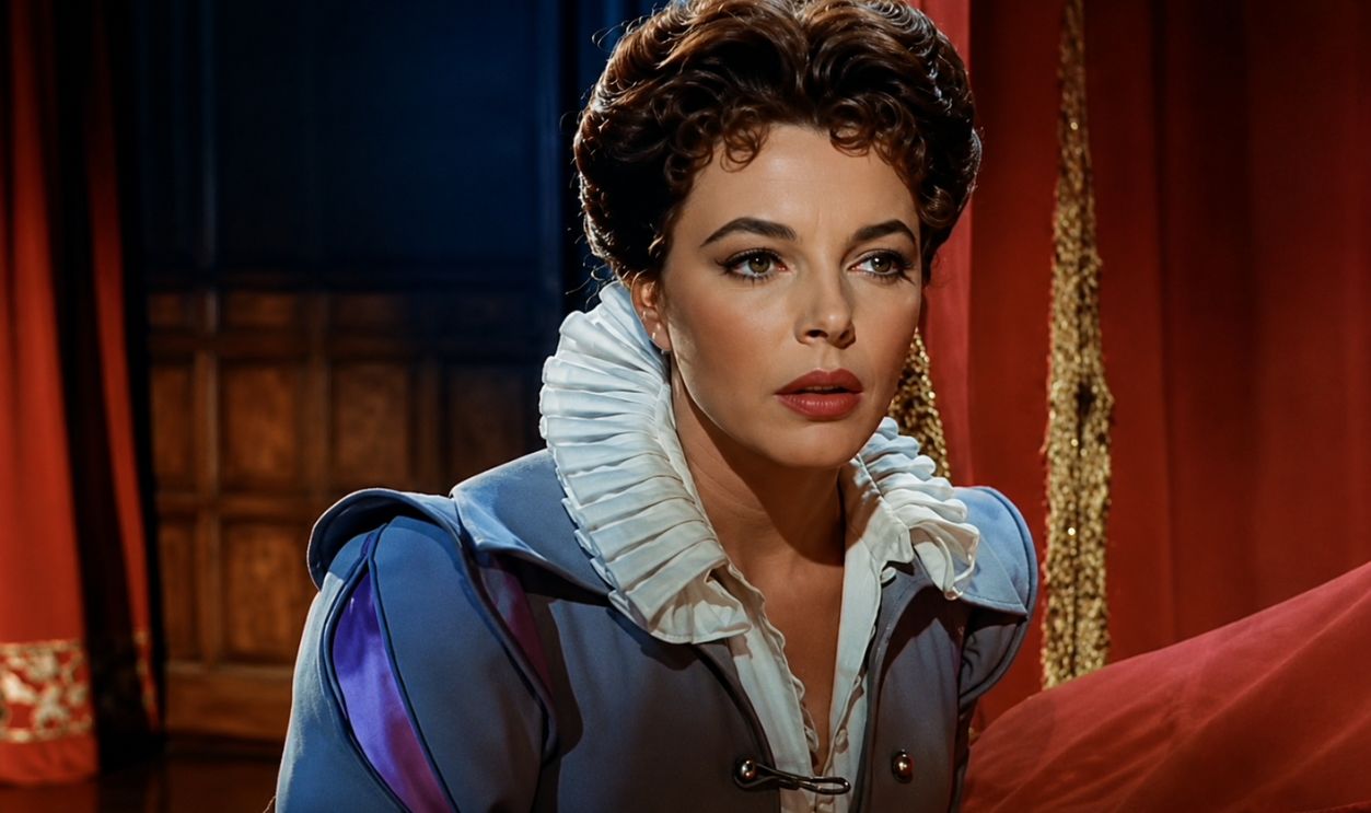 Screenshot from The Virgin Queen (1955)   