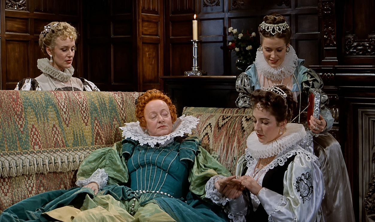 Screenshot from The Virgin Queen (1955)   