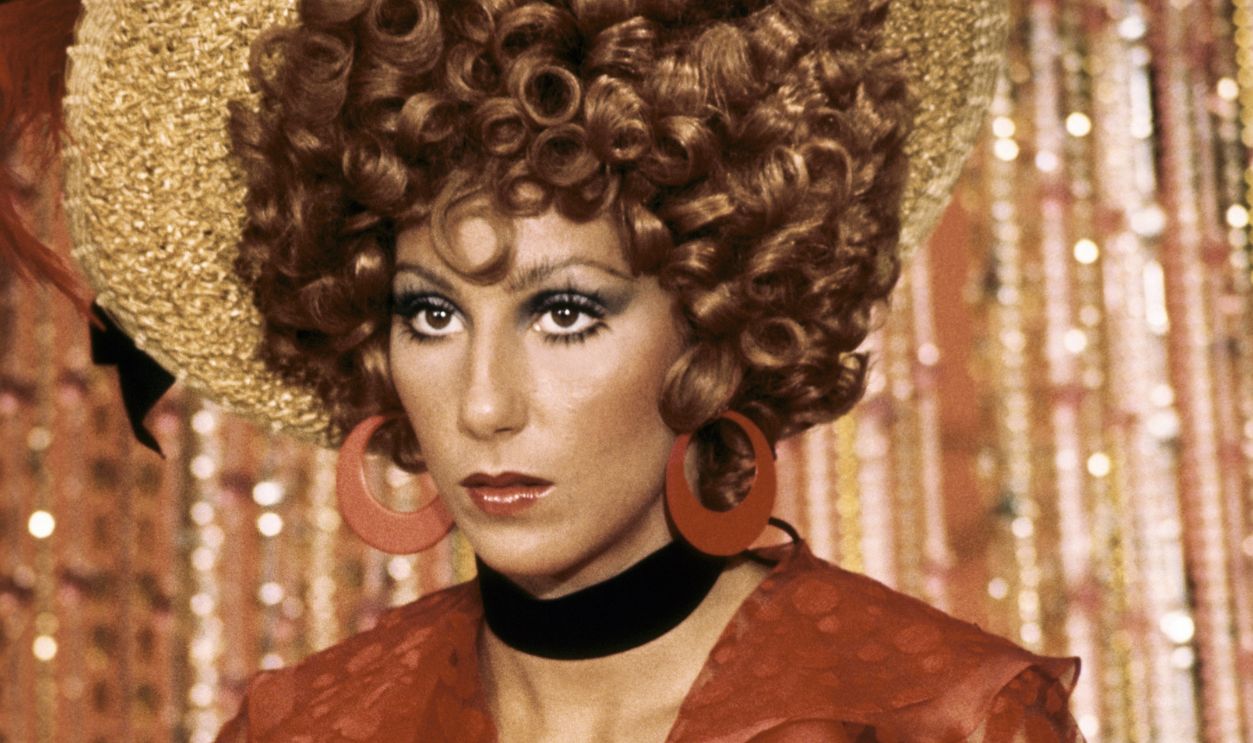Cher Bono, star of the TV show Sonny and Cher Comedy Hour, as Sadie Thompson.