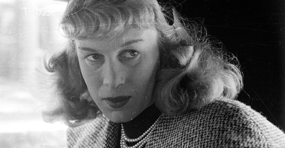 Roberta Cowell in a Paris Taxi in 1954