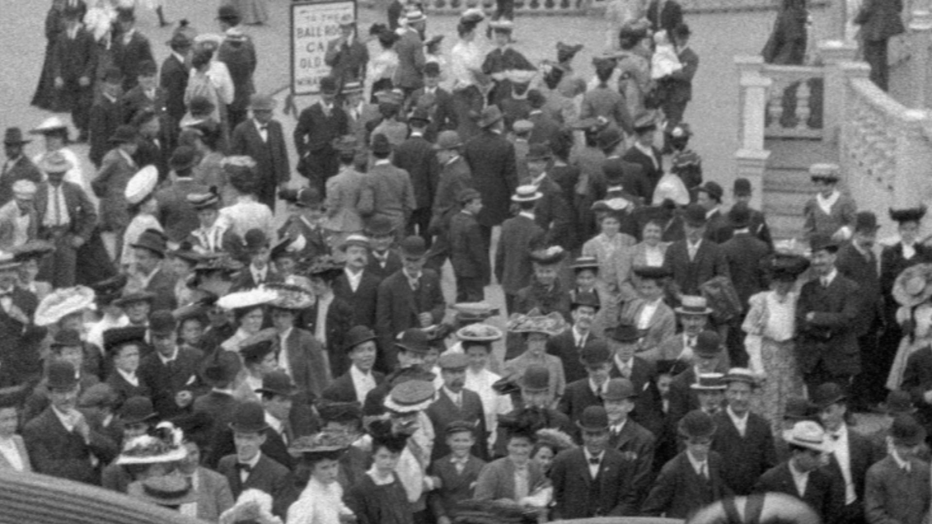 Eugene Wemlinger. Luna Park, Coney Island, 1909. Nitrate negative, 3 1/2 x 5 1/2 in. (8.9 x 14 cm). Prints, Drawings and Photographs. Brooklyn Museum/Brooklyn Public Library, Brooklyn Collection, 1996.164.10-21. (1996.164.10-21_bw_SL1.jpg)
Thank you, Rob 