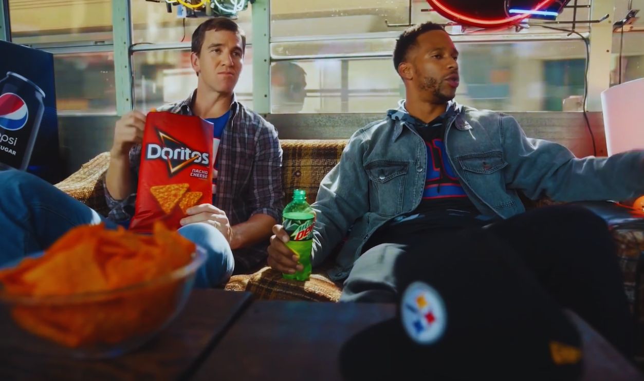 Screenshot from PepsiCo's 