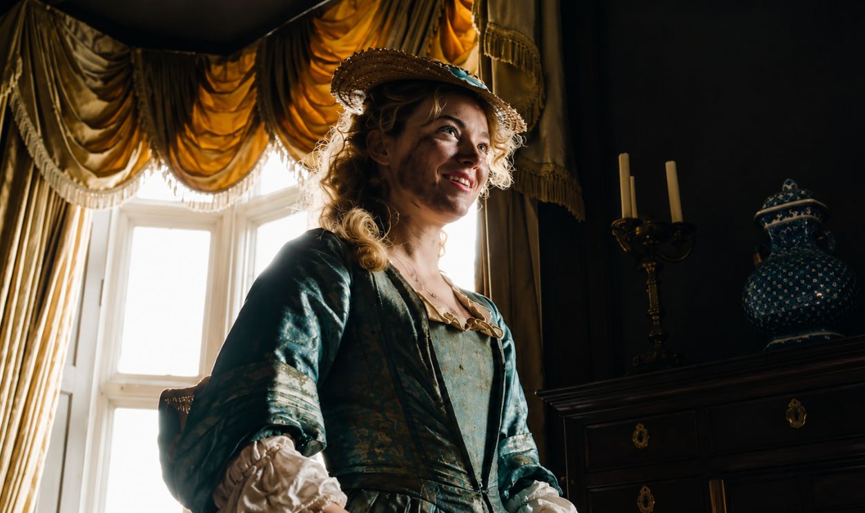 Screenshot from The Favourite (2018) 