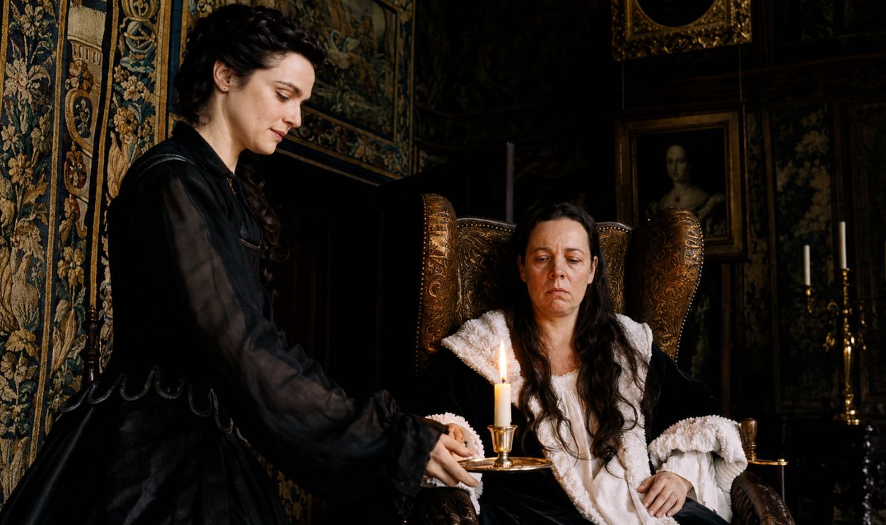 Screenshot from The Favourite (2018) 