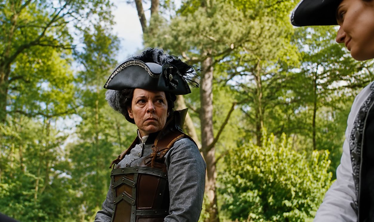 Screenshot from The Favourite (2018) 
