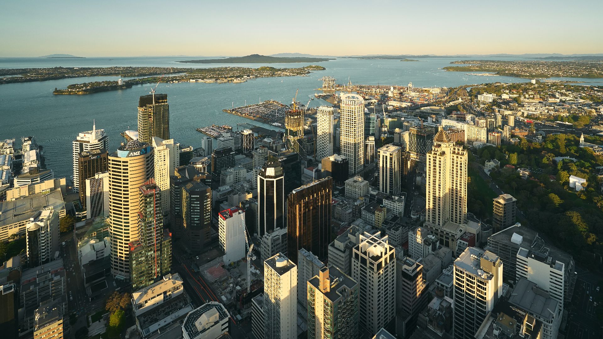 Another view of Auckland from the Sky Tower.