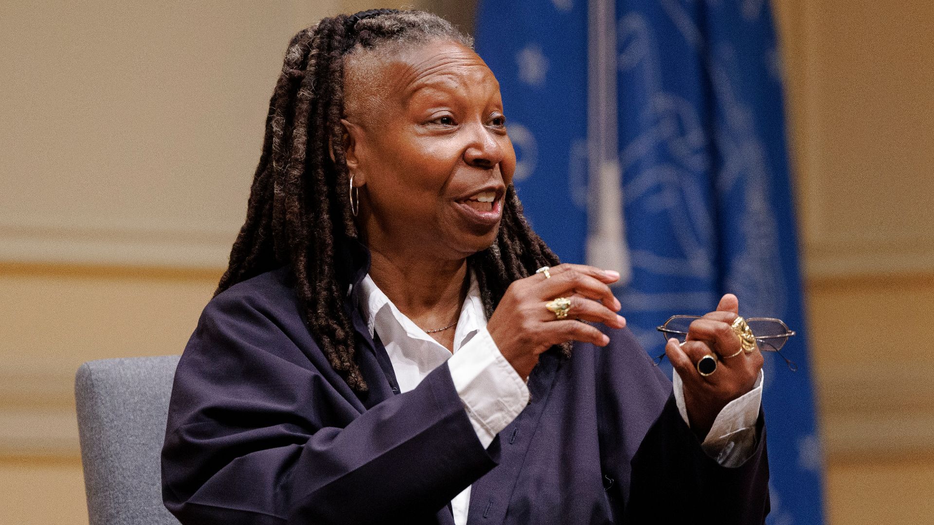 Whoopi Goldberg speaks about her bookk,