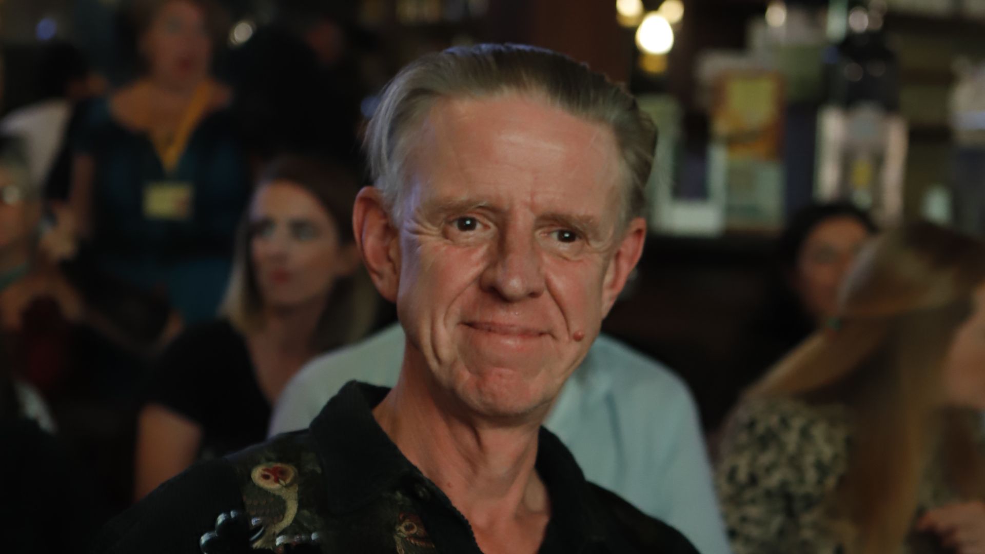 El director y actor Alex Cox en el 9ª Almería Western Film Festival, 2019