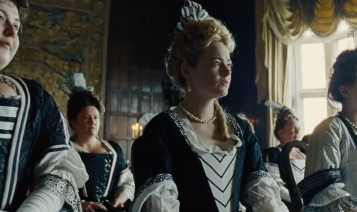 Screenshot from The Favourite (2018) 