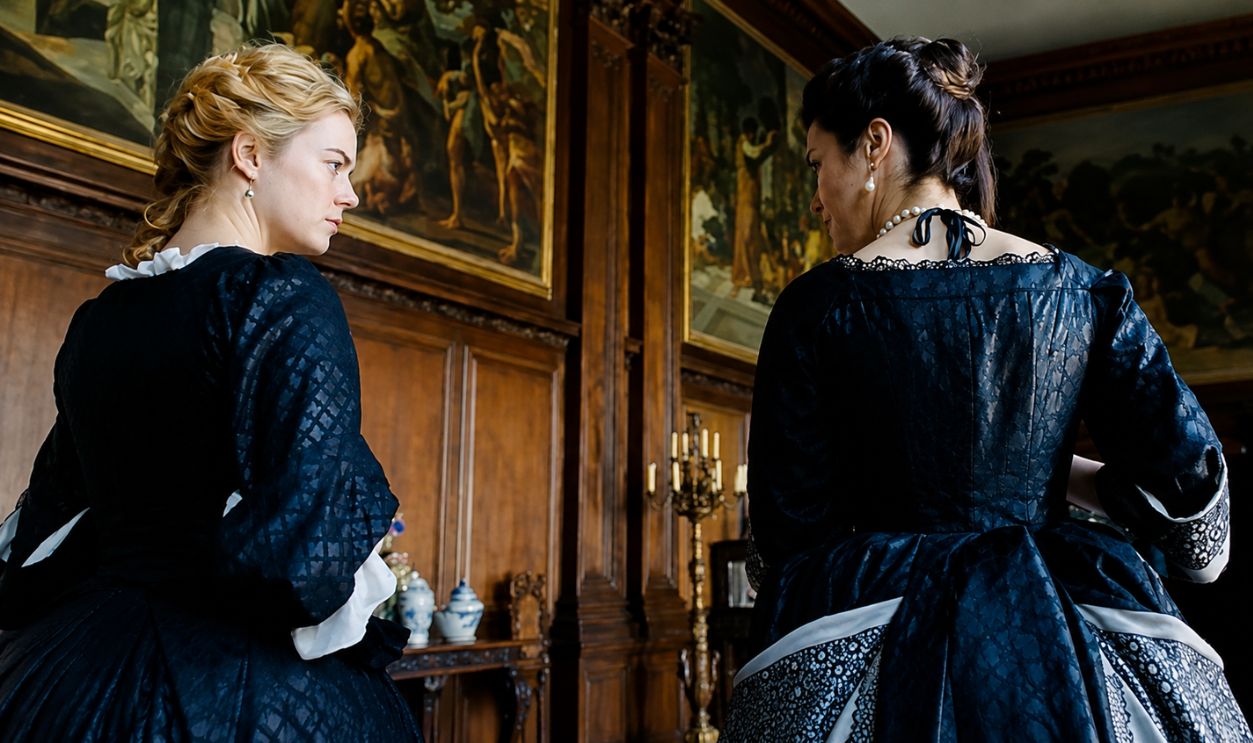 Screenshot from The Favourite (2018) 